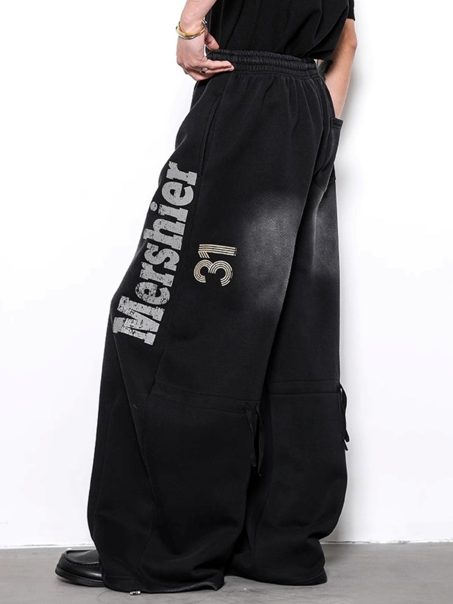 Vintage Loose Slouchy Washed Scimitar Pants BL1002