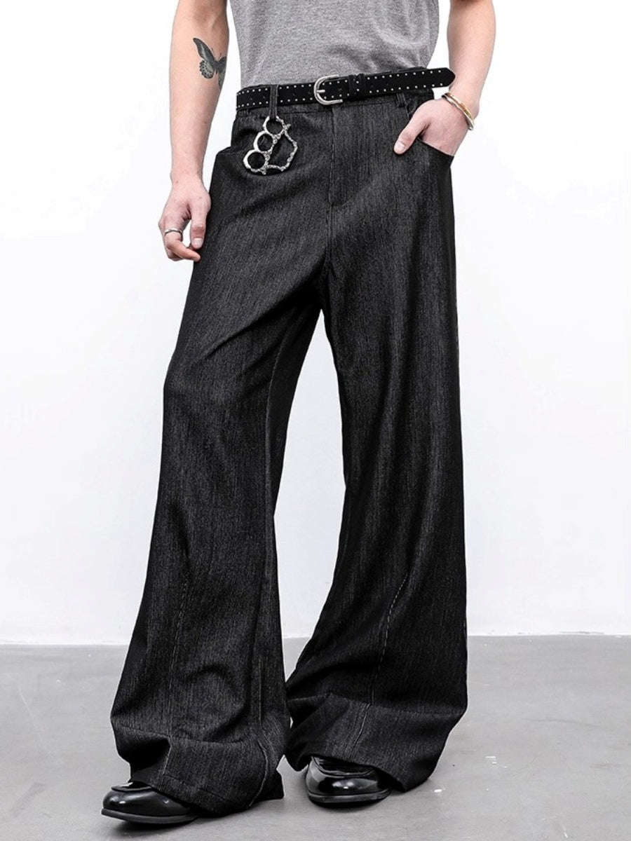 Loose Fit Straight Slacks Jeans BL1015